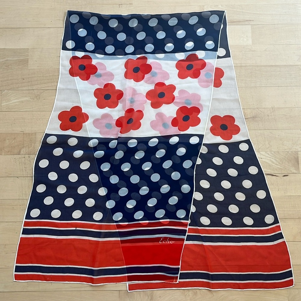 Echo Vintage Daisy Scarf, 57"